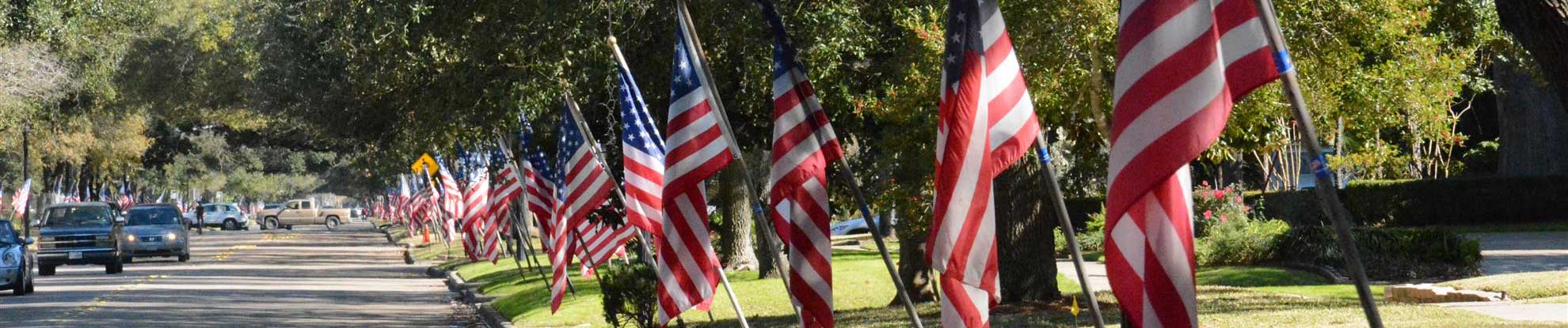 Huber Heights Rotary Club Flags Fundraising